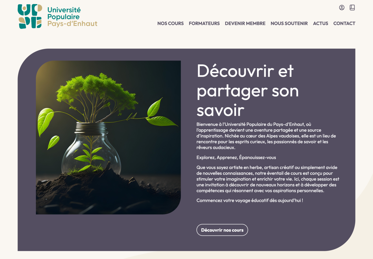 Université Populaire du Pays-d’Enhaut